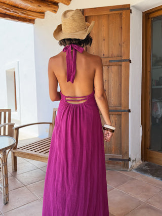 Robe DOS NU prune
