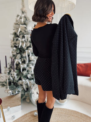 Jupe-short BRIGHT noir