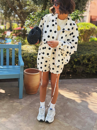 Veste à POIS