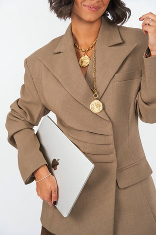 Blazer LÉON camel