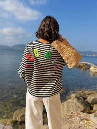 Tee-shirt MARINIÈRE ICONIC marine&blanc (pré-commande)