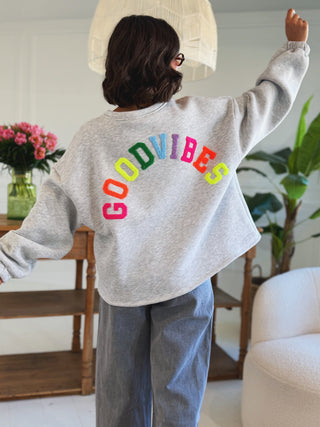 Sweat GOODVIBES gris