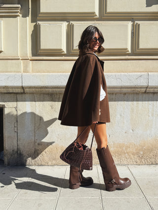 Veste CAPE chocolat