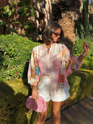 Blouse PARADIS rose
