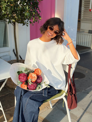 Tee-shirt COEUR blanc
