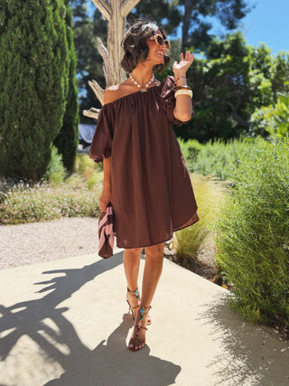 Robe LISON chocolat