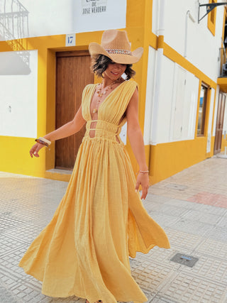 Robe ORA jaune (Pré-commande)