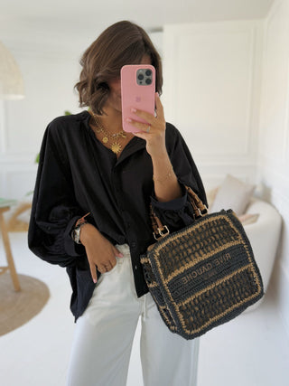 Sac RIVE GAUCHE fond noir