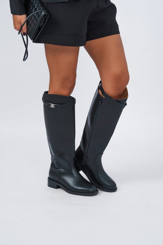 Bottes cavalière noir