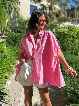Chemise POPPY fuschia