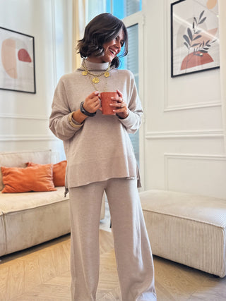 Ensemble SUNDAY taupe