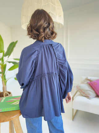 Blouse ROMANE marine