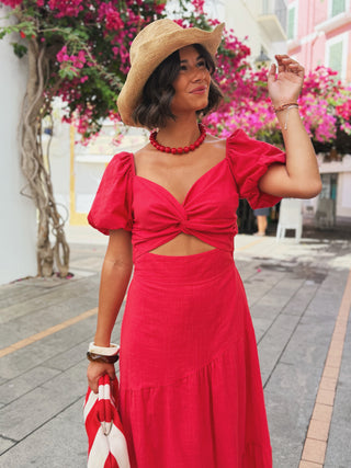 Robe VICKY rouge