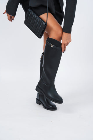 Bottes cavalière noir