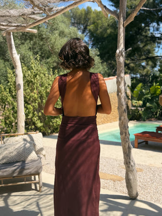 Robe MARY chocolat