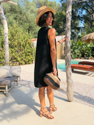 Robe TRAPÈZE noir