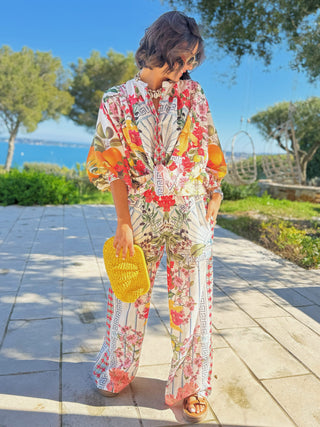 Pantalon PARADIS blanc