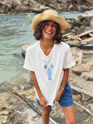Tee-shirt HOMARD bleu