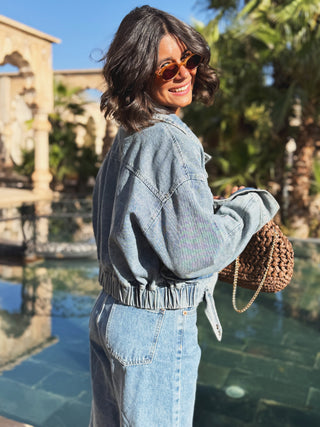 Veste BOMBERS en jean