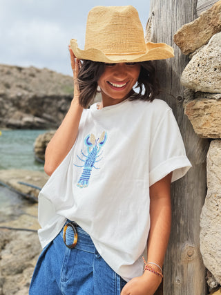 Tee-shirt HOMARD bleu
