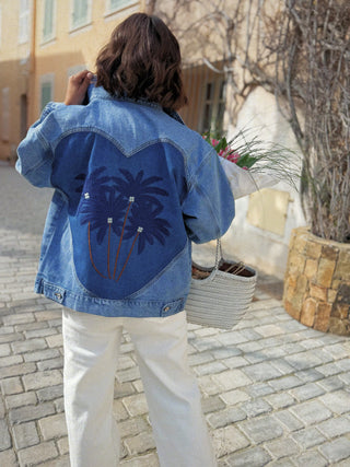 Veste en jean PALMIERS