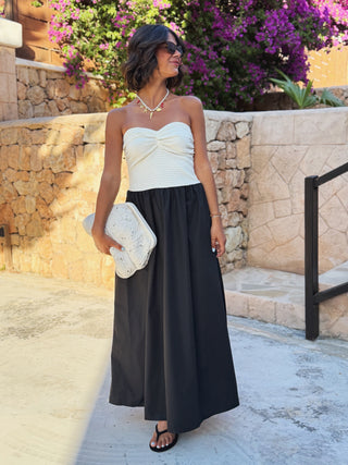 Robe CROCHET blanc&noir