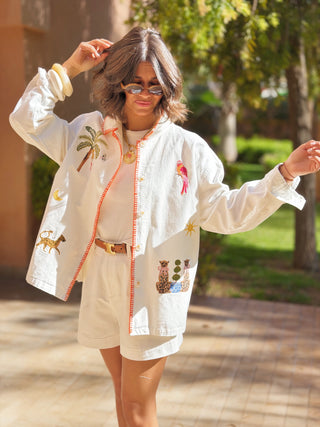 Veste avec ses broderies