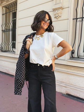 Tee-shirt BASIC blanc