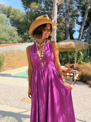 Robe OCÉANE prune