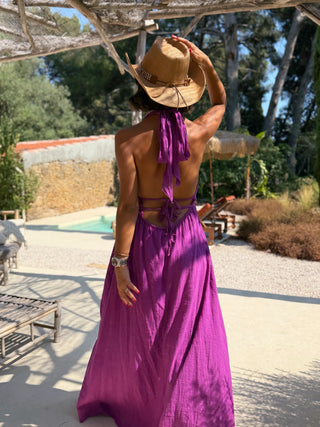 Robe OCÉANE prune