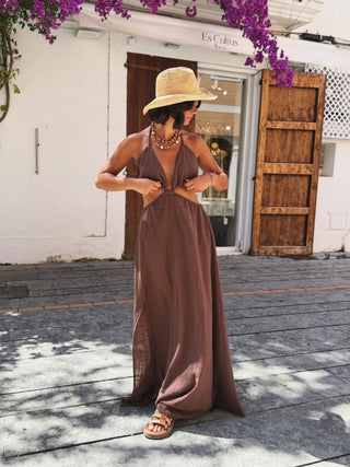Robe CALA chocolat