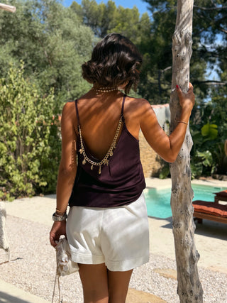 Top ROSALIA prune (Pré-Commande)