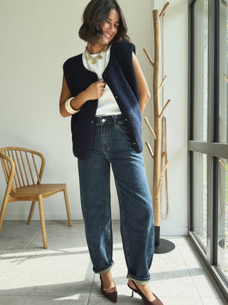 Jean TESS  barrel court bleu