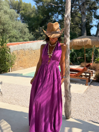 Robe OCÉANE prune