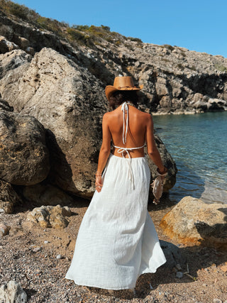 Robe CALA écru (Pré-Commande)