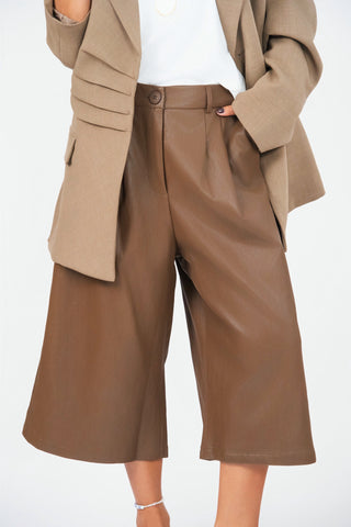 Pantalon 7/8 MATT camel