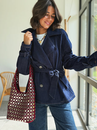 Sac BORDEAU cuir