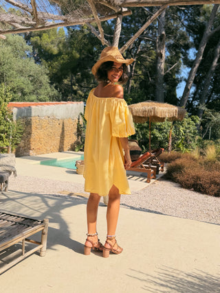 Robe LISON jaune