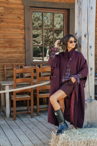 Trench CHARLES bordeaux
