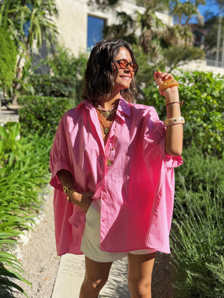 Chemise POPPY fuschia