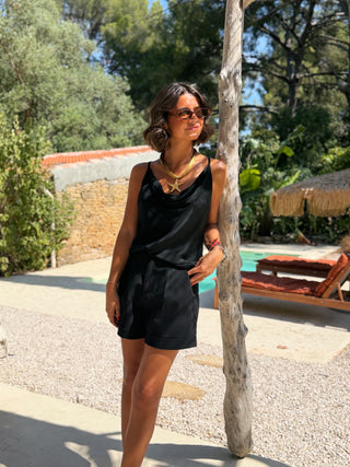 Top ROSALIA noir (Pré-commande)