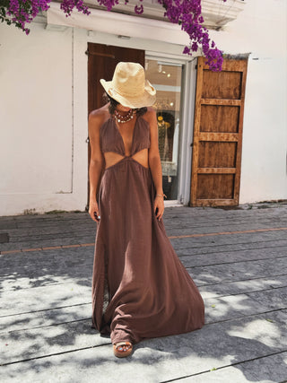Robe CALA chocolat
