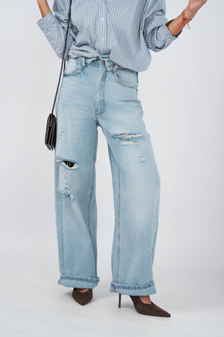 Jean DESTROY denim clair