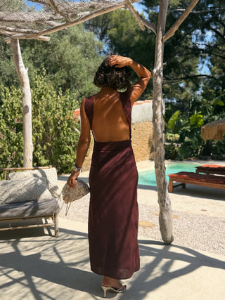 Robe MARY chocolat