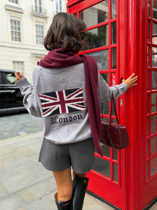 Pull LONDON gris