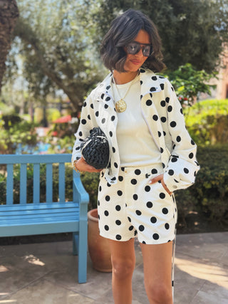 Veste à POIS