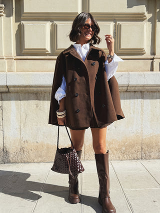 Veste CAPE chocolat