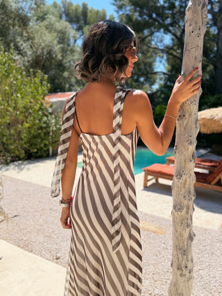 Robe CANDY CANE noir&blanc