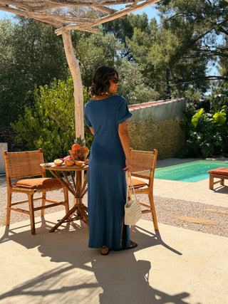 Robe TEE-SHIRT bleu
