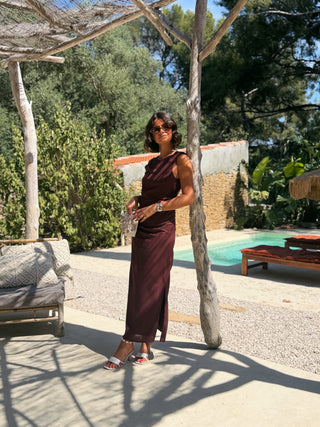 Robe MARY chocolat